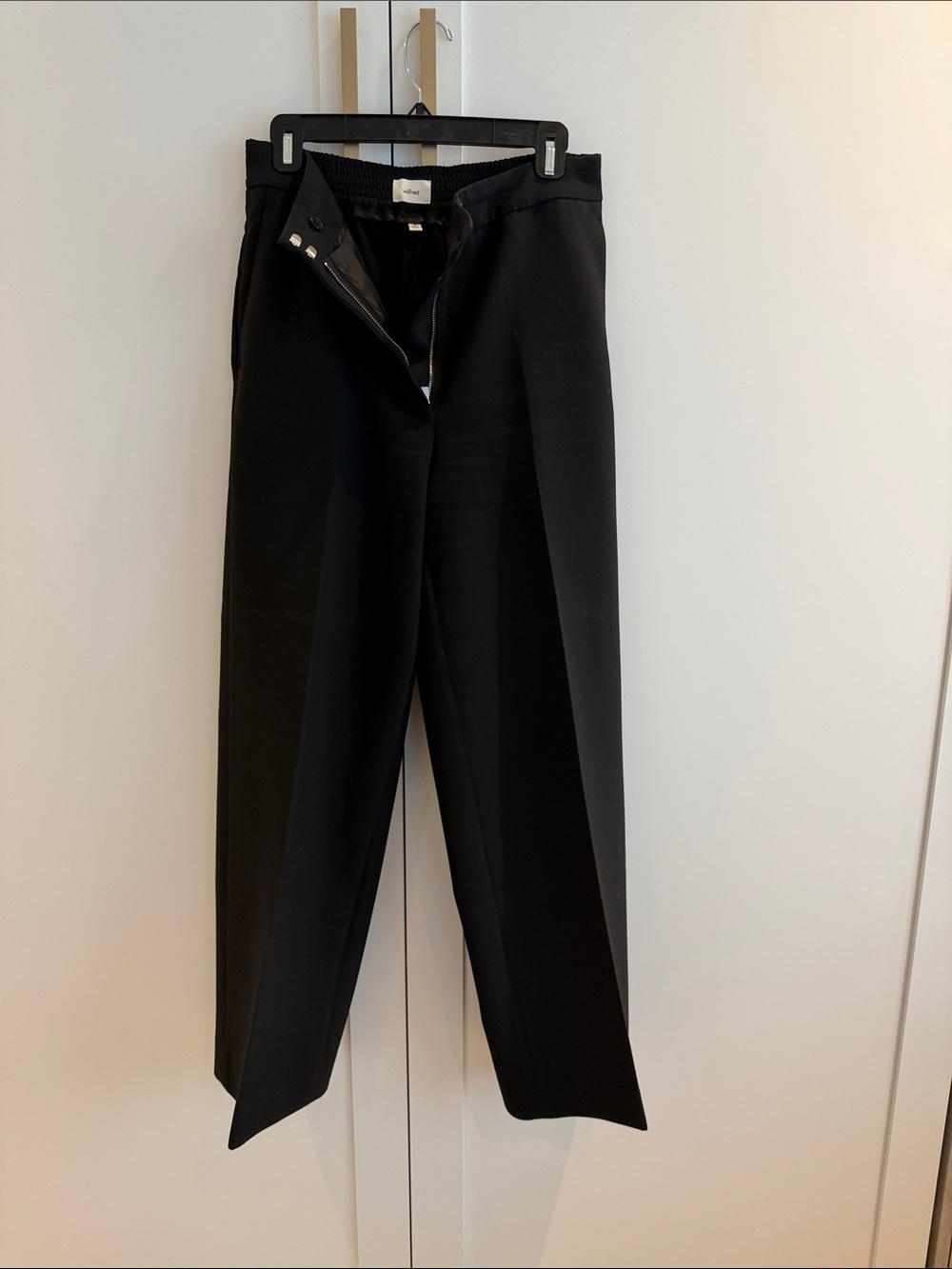 Wilfred Black womens alanya Dress Pants - Tailored Straight Leg
